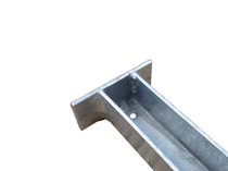 Westwood | U-Profiel Gegalvaniseerd tbv. bamboe | 180 cm