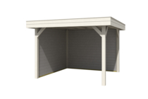 Nubuiten | Outdoor Living 3030 Plus | Platinum Grey | 304x304 cm