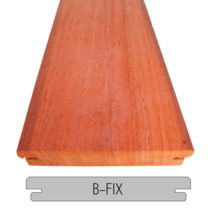 Padouk Terrasplank / vlonderplank | 21x145 | 305cm