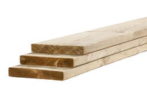 Tuinhout plank NE vuren | 28 x 145 | 180 cm
