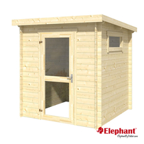 Elephant | Blokhut Basic 190 | 190x190 cm