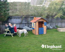 Elephant | Kinderspeelhuisje geverfd