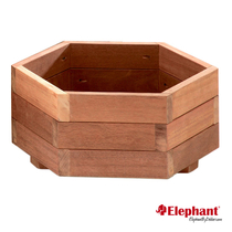 Elephant | Bloembak Honingraat | 53x53 cm