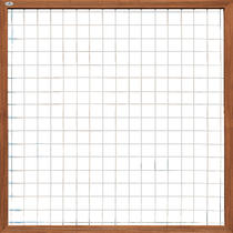 CarpGarant | 2040 | Draadscherm in kader hardhout | 180 x 180 cm