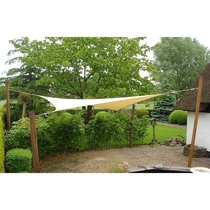 Nesling | Dreamsail Schaduwdoek Waterproof | Vierkant 4 x 4 | Cream