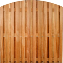 Felixwood | Charmant Toogscherm 6 Verticaal | Keruing