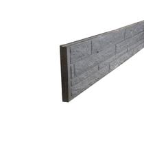 Betonrotsmotief onderplaat | Dubbelzijdig Rotsmotief | Ongecoat | Antraciet