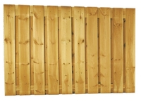 Grenen plankenscherm | 21-planks | 180 x 130 cm
