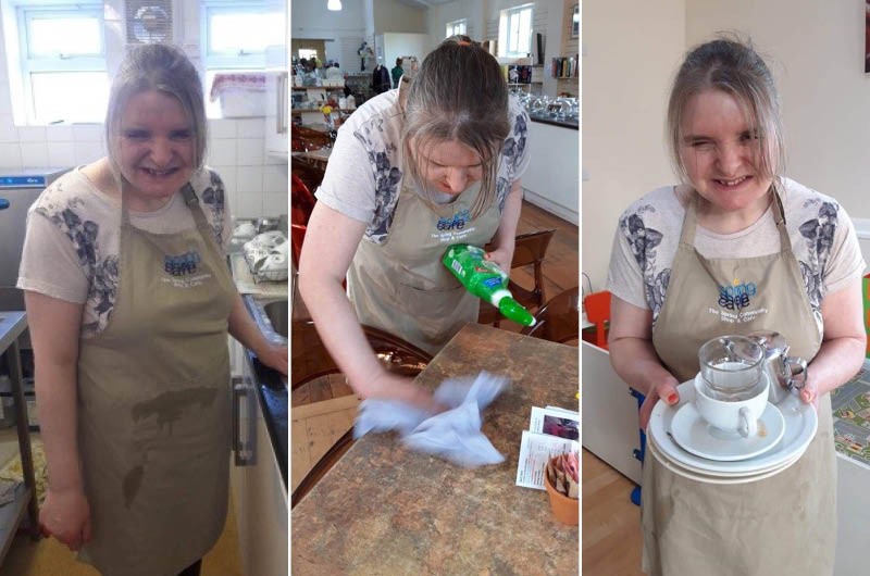 Sharon’s taken a spoonful of positive-tea and raising autism awareness in her community