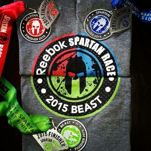 The Spartan Trifecta Medal