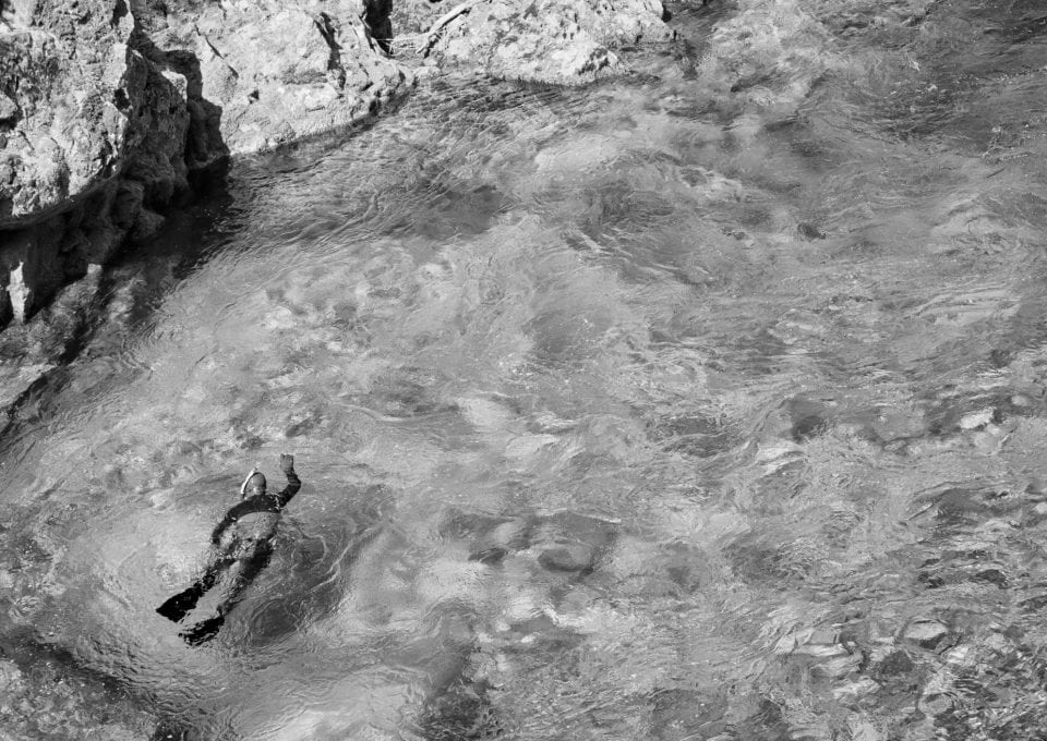 River snorkelling, river photography, underwater photography.
