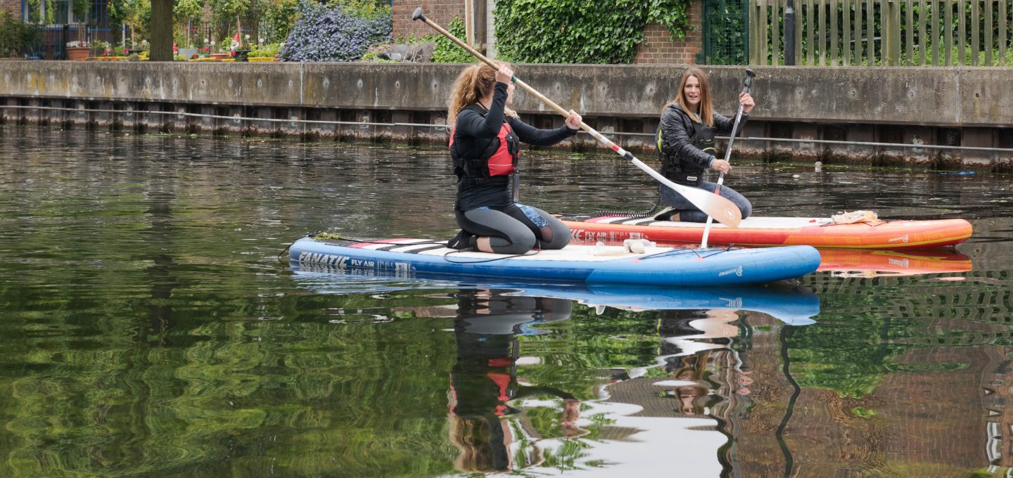Lizzie carr plastic patrol paddleboarding