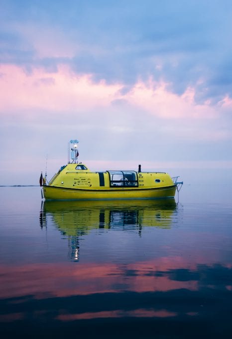 Arctic Lifeboat Norway adventure Kollsholmen Anchorage
