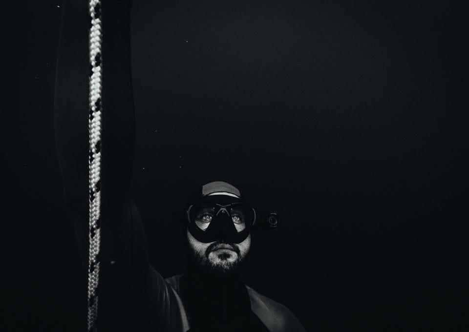Freediving Barbados Alex Davis freediver John Alexander Photography