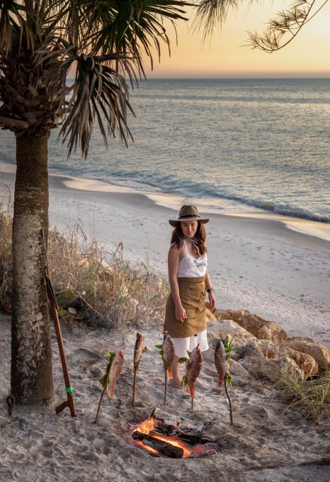 captain sophie hollingsworth adventure cooking sailing beach chef
