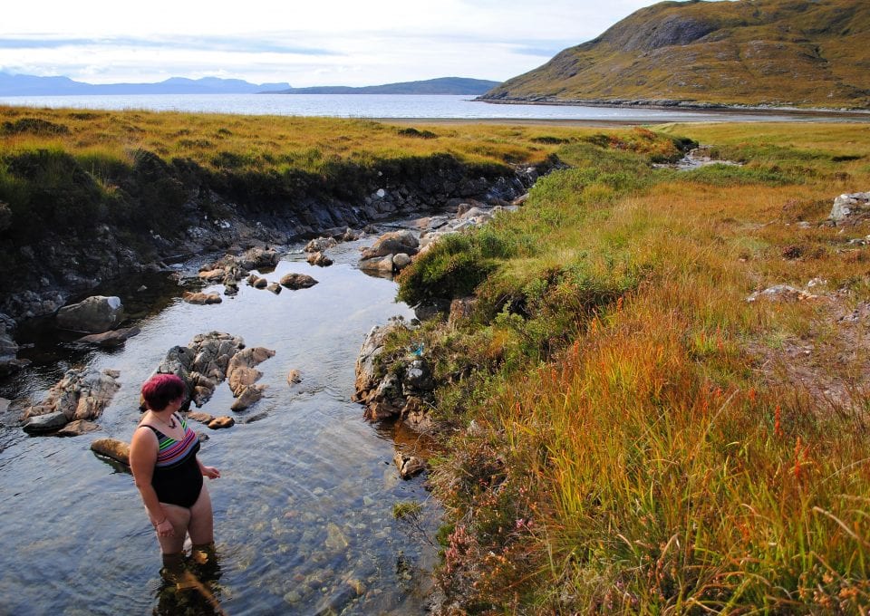 Open water swimming river