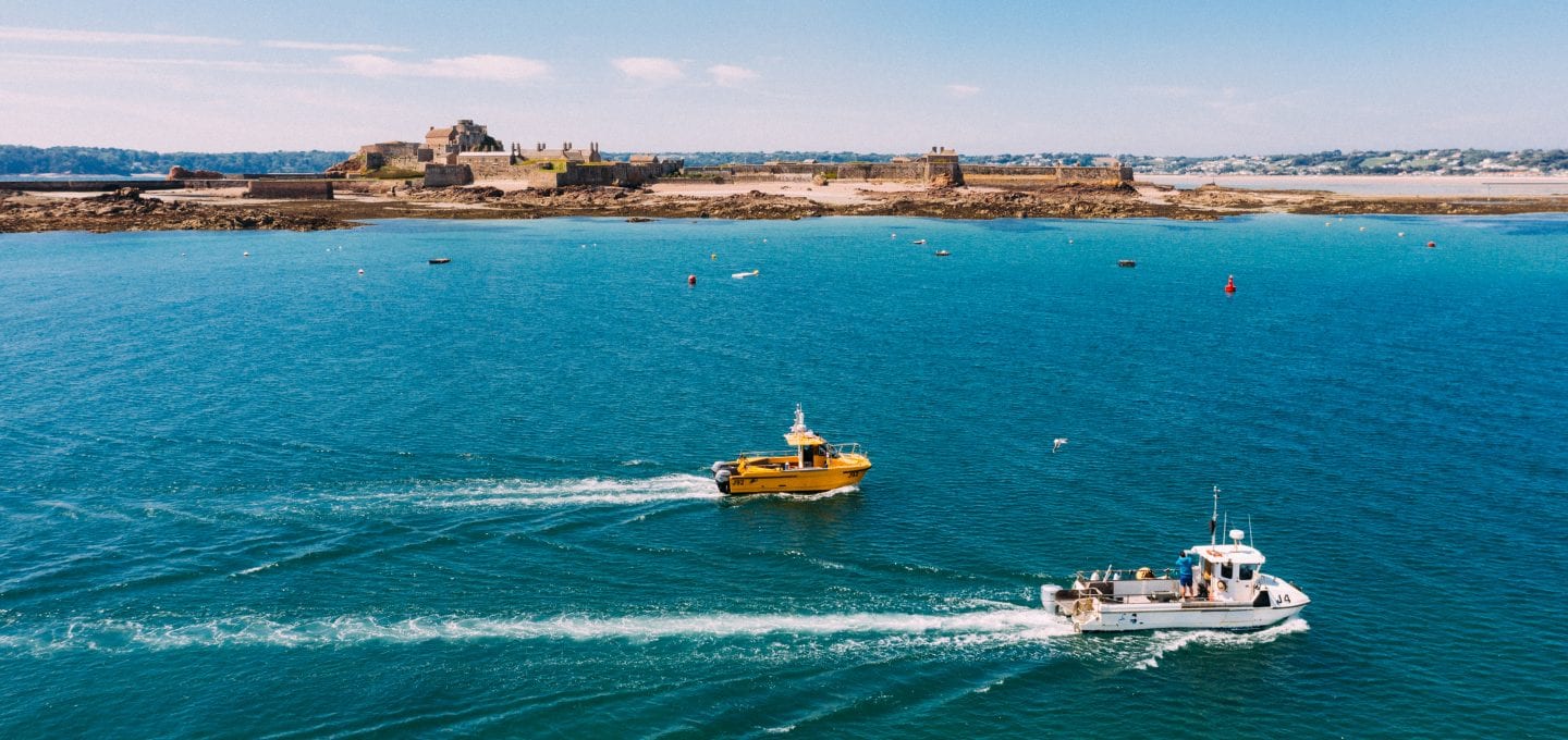 Jersey fishermen drone
