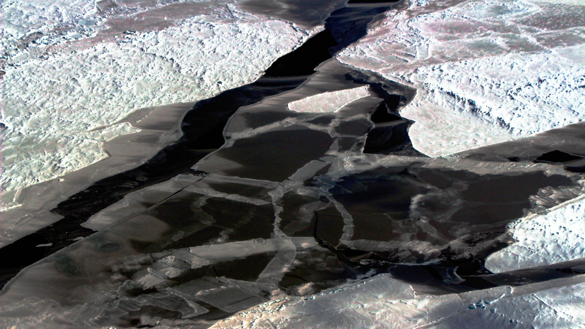 Weddell Sea ice, NASA
