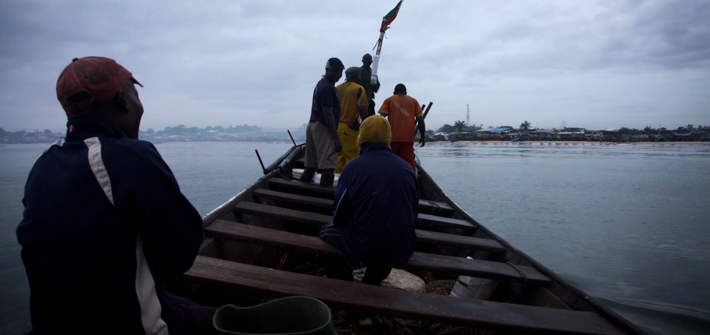 Shark fishing Republic of Congo TRAFFIC fishermen