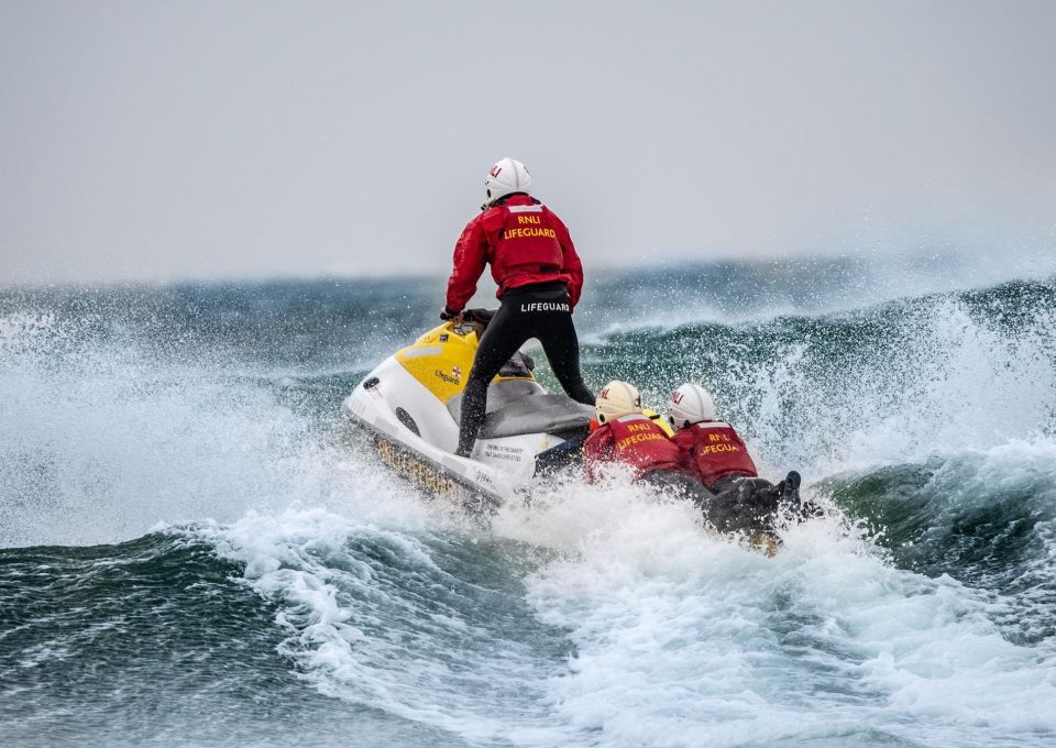 RNLI jet ski
