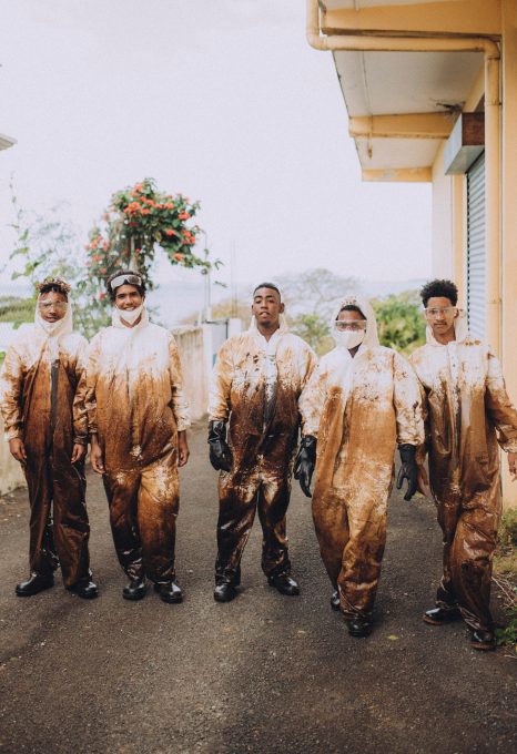 Spill clear up team