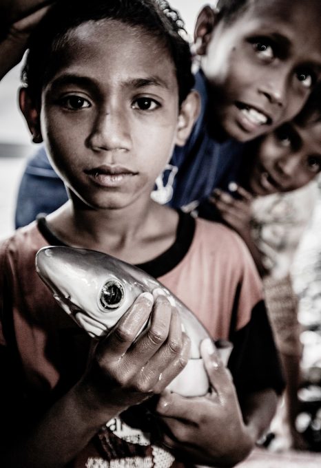 Alor village children