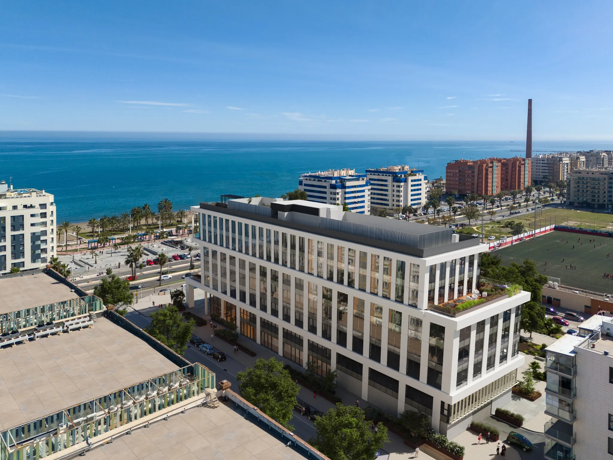 Edificio Agora Coworking OneCoWork Malaga