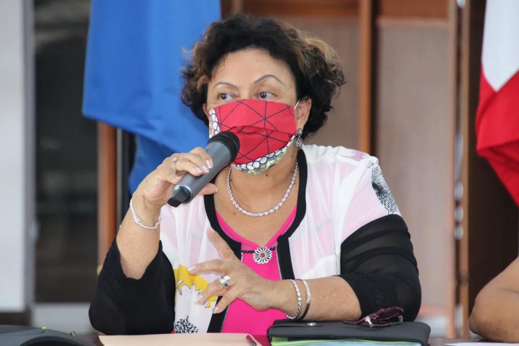Hélène Sirder, 1ere vice-présidente de la Collectivité Territoriale de Guyane