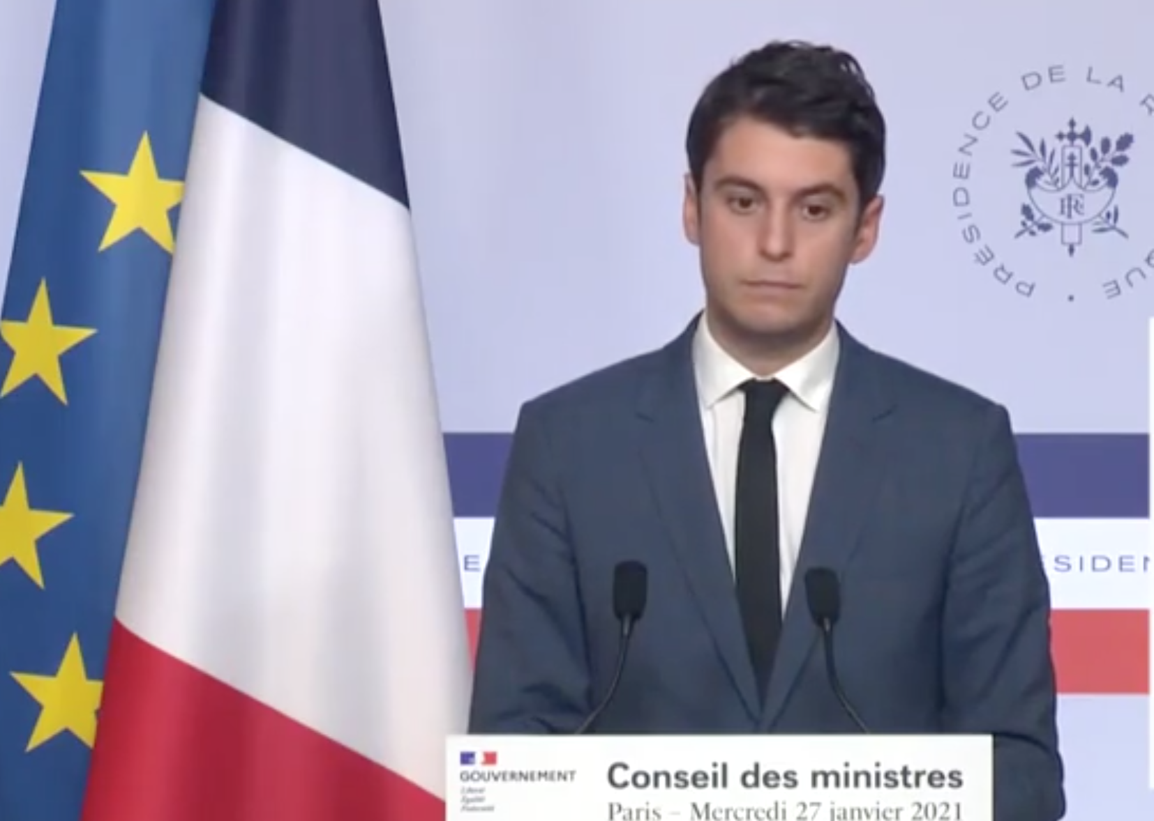 Outre-mer: un vaccin « pour tous les Français, sur tous les territoires », a déclaré Gabriel Attal