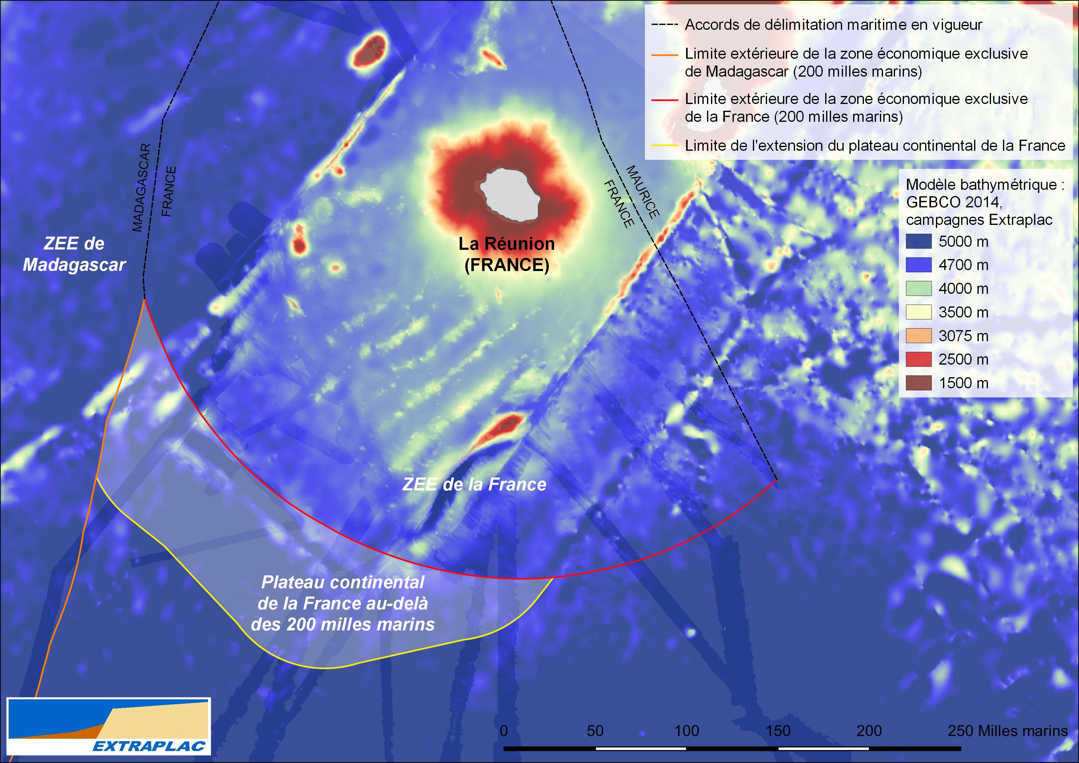 Le domaine maritime sous-marin français gagne 150.000 km2