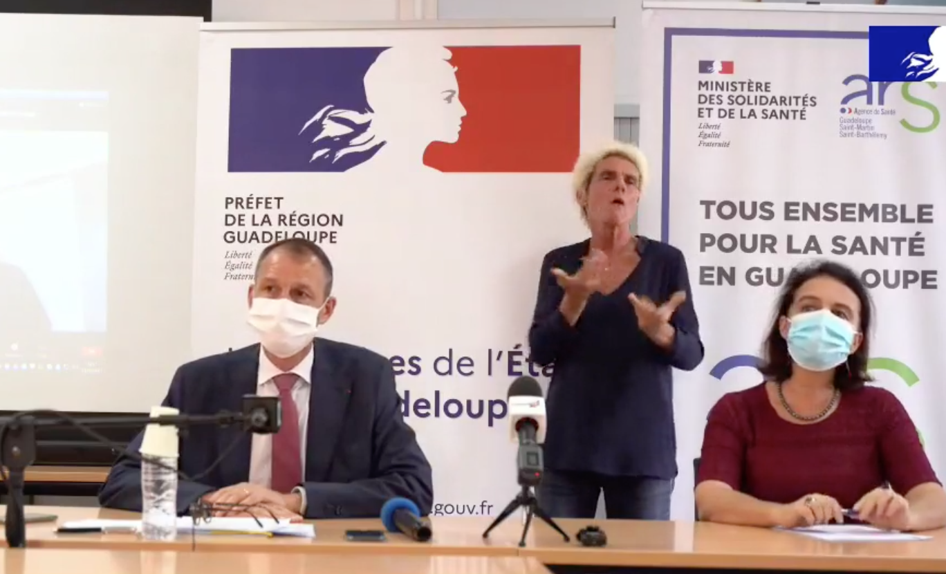 Guadeloupe : Poursuite à la hausse de l&rsquo;épidémie, de nouvelles mesures adoptées