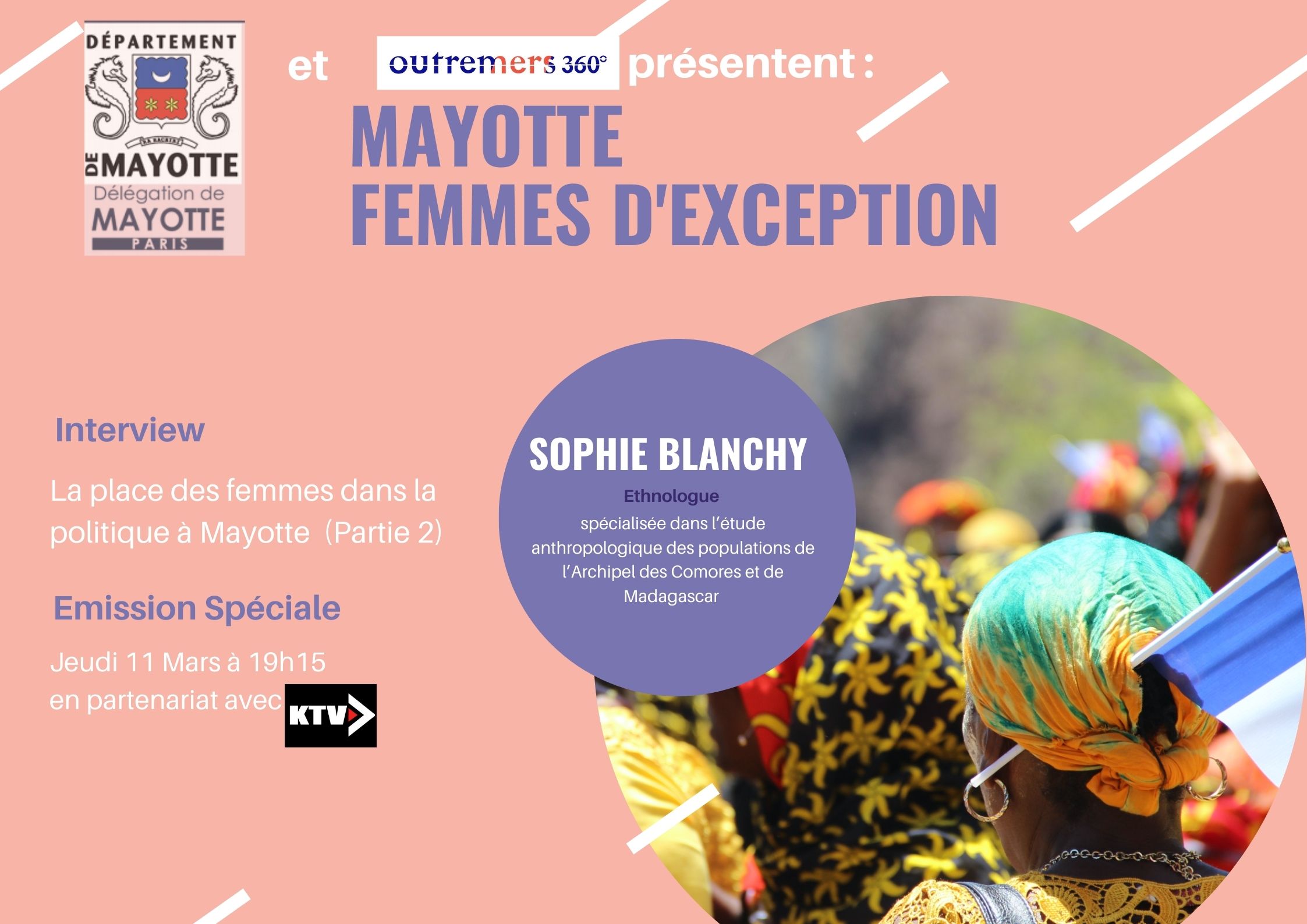 Mayotte Femmes d&rsquo;exception: Quelle est la place des femmes mahoraises dans la politique avec la sociologue Sophie Blanchy
