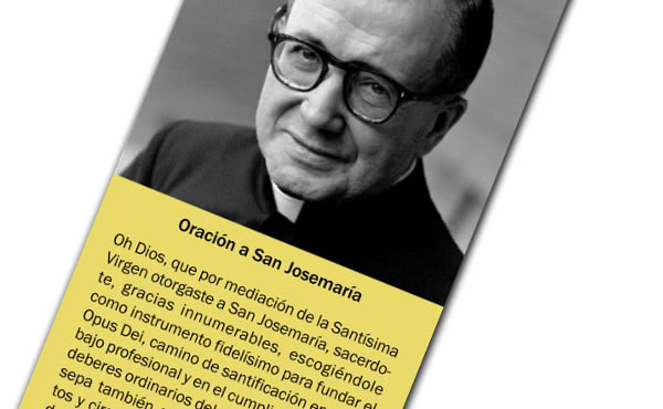 Preghiera per l'intercessione di san Josemaría
