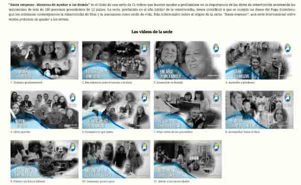 "Basta empezar", toda la serie en una sola página