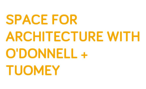 ‘​Space for Architecture’ Lecture at the RIBA