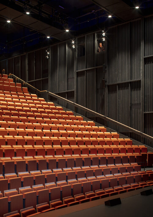 Retractable Auditorium Seating (c) Nick Kane