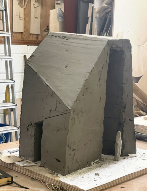 Stone Vessel: Clay study model