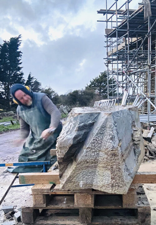 Stone Vessel: Capstone cutting