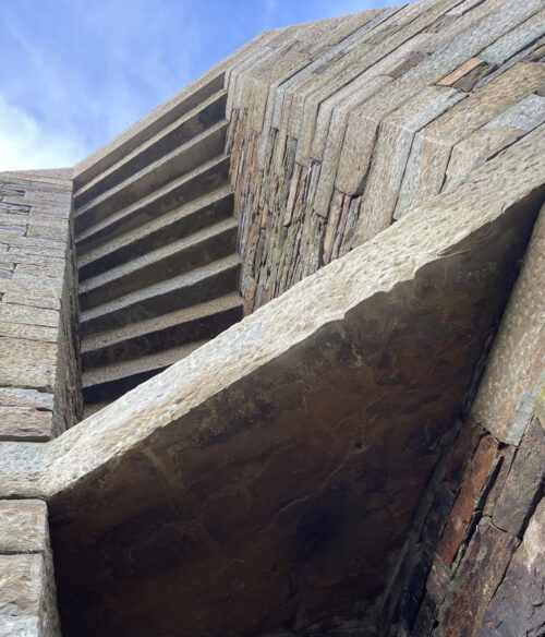 Stone Vessel: Lightbox detail from below
