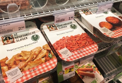 De Paradox Van Het Vega Vlees Bijgesneden