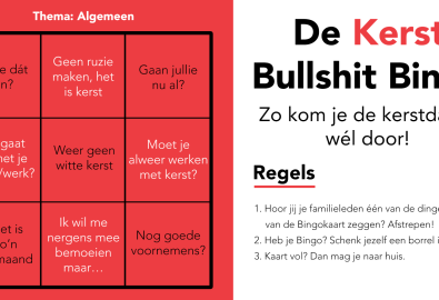 De Kerst Bullshit Bingo Facebook Linked In Algemeen