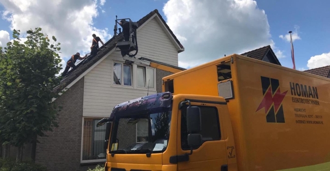 Het Dak Op Uitgesneden