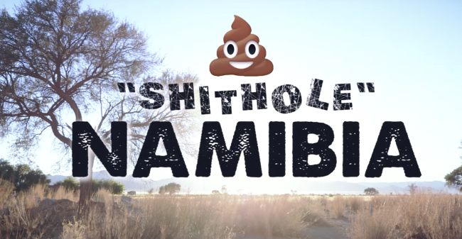 Namibia Is Een Shithole Kleiner