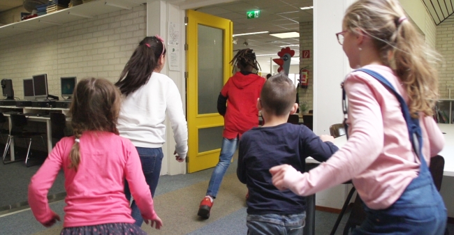 Thumbnail Rennen In De Gangen Website