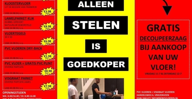 Winkeldief In De Val Gelokt