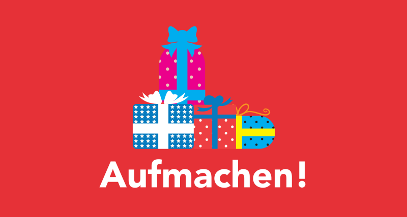 Aufmachen