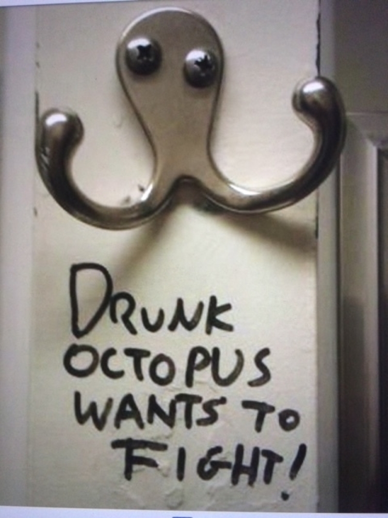 Dronken Octopus Gedraaid