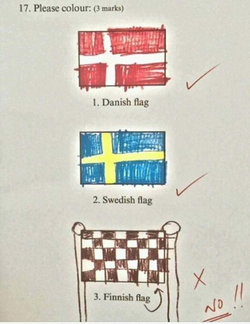 Finnish Flag