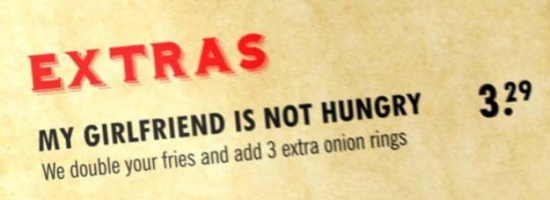 Girlfriend Not Hungry