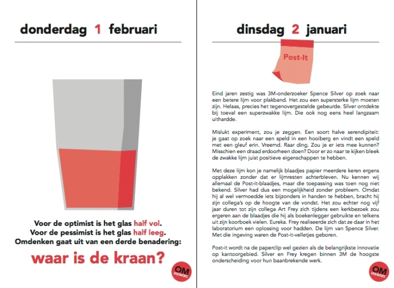 Omdenken Scheurkalender Combi 2